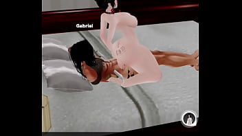 Grabando un trío rico con una chica y un chico