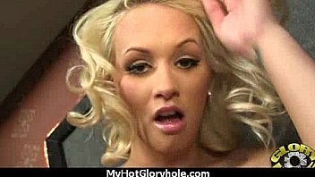 Incredible ebony teen blowjob gloryhole audition 28