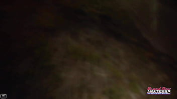 Horny brunette coed scarlett foxx sucks a hard cock and gets deeply banged