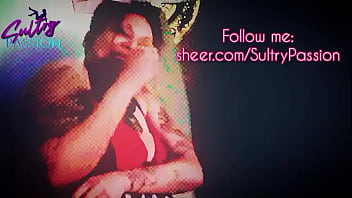 Sultry passion pulls her tits out and sucks her nipple