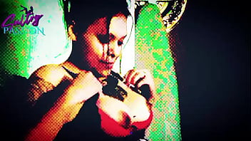 Sultry passion pulls her tits out and sucks her nipple