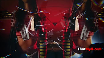 Step momti verse mayhem threesome with family from parallel universe