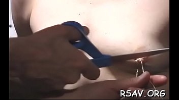 Blue pantoons after coarse treatment