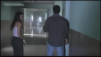 British bombshell layla jade gets busy on a leather chair