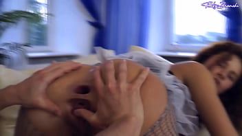 Two big cocks to please russian slut amanda