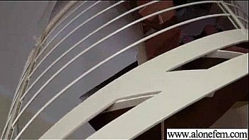 Amateur girl play with sex toys in front of camera vid 28