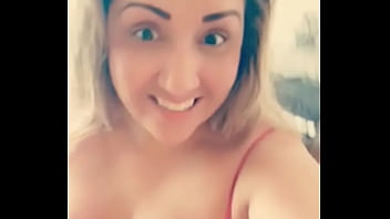 Curly haired milf going out