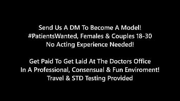 Aria nicole's pussy gets creampied during doctors visit