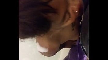 Head while in the tub