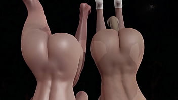 Resident 3some 3d porn