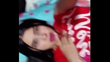 Porn actress touches her tasty pussy