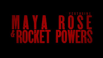 Maya rose gets her ass pounded by american bbc rocket powers