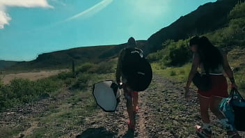 Bárbara mont y luis garay encienden sesión de fotos y sexo salvaje en playa desértica#bárbaramont #luisgar