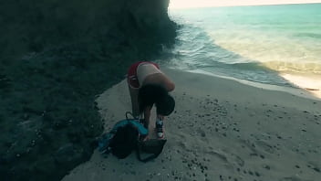 Bárbara mont y luis garay encienden sesión de fotos y sexo salvaje en playa desértica#bárbaramont #luisgar