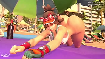 Kiriko chan horny in the beach summer is coming