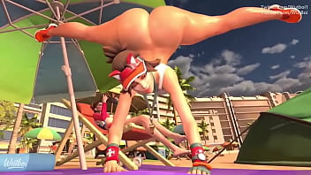 Kiriko chan horny in the beach summer is coming