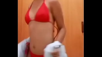 My girlfriend showing of her sexy body