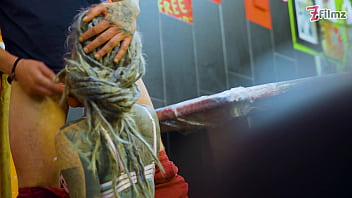 Pornstar tattoo artist gets assfucked from customer hard anal atm facial cumshoot