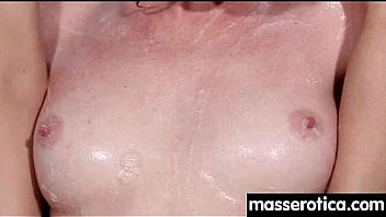 Sensual lesbian massage leads to orgasm 9