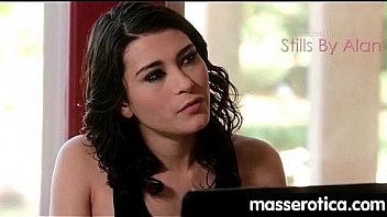 Sensual lesbian massage leads to orgasm 9