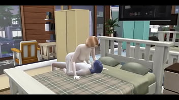 巨乳のエッチシーン