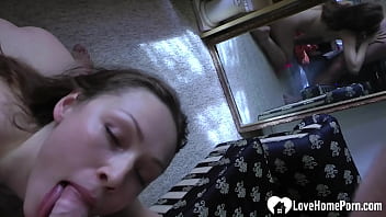 Horny girlfriend sucking boyfriends roomatee cock Horny girlfriend sucking boyfriends roomatee cock