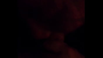 Cheating hmong wife gagging on a big white cock