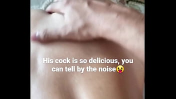 She loves suckling like a baby