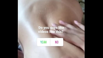 She loves suckling like a baby