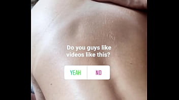 She loves suckling like a baby