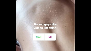 She loves suckling like a baby