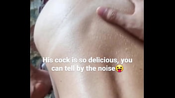 She loves suckling like a baby