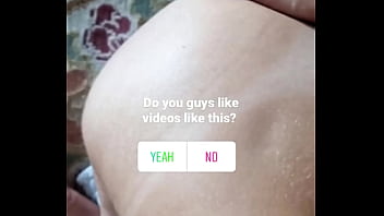 She loves suckling like a baby