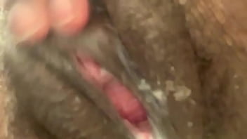 Creamy from my fingers