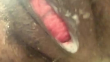 Creamy from my fingers