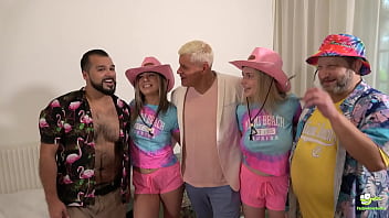 Tadpole and his pals pound lana analise & rebel rhyder in wild orgy