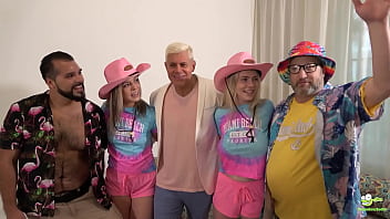 Tadpole and his pals pound lana analise & rebel rhyder in wild orgy