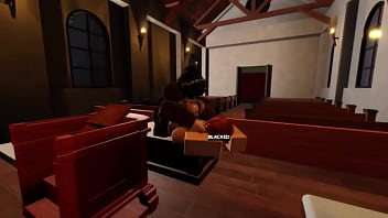 Horny slut at church