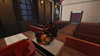 Horny slut at church