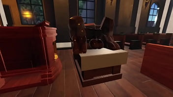 Horny slut at church