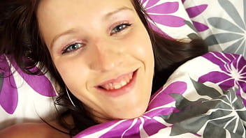 Innocent looking beauty reveals her naughty bedtime secret