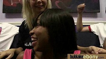 Dp group sex action with hot ebony slut 9