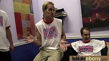 Dp group sex action with hot ebony slut 9