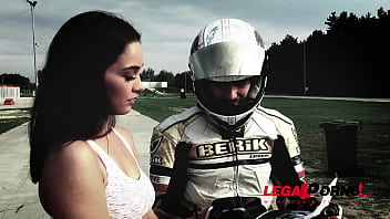 Biker can't wait to fuck latina ginebra bellucci's tight wet pussy gp647