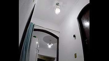 Playing naked in front of the delivery guy while my husband works