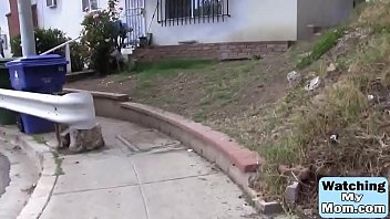 Teen and milf share one bbc inside their pussies as he fucks them both