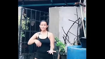 Pinay teasing and dancing