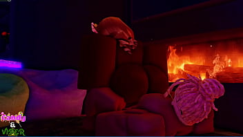 Candy making love to viper