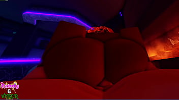 Candy making love to viper