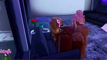 Candy making love to viper